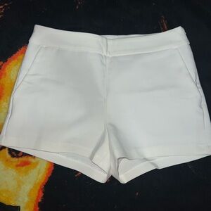 White Shorts